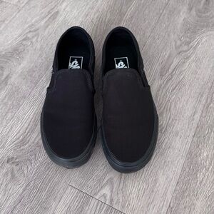 Vans Women’s Classic Black Slip-Ons